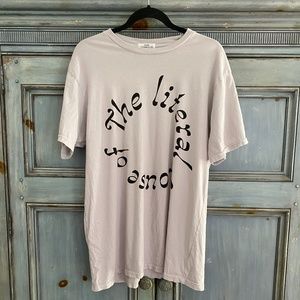 SQURL Los Angeles  The Literal House of Jam light gray t shirt size L